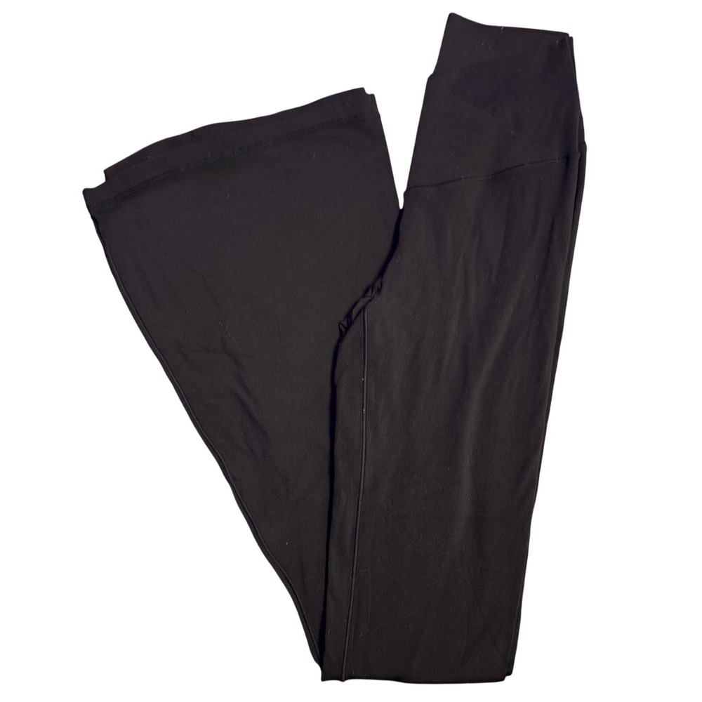 OFFLINE by Aerie Real Me Black High Waisted Flare Leggings Size‎ Small